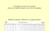 Temperature Recording Systems New 16 Nov 2012