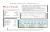 ManTech Stock Report