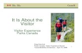 Customer Experience Parks Canada