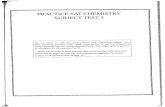 SAT II Chemsitry Practice Test 3