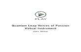 QL Voices of Passion Manual