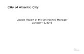 Atlantic City Emergency Manager report