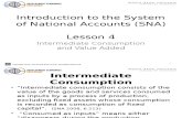 Introduction to the System of National Accounts (SNA)