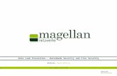 © 2011 | magellan netzwerke GmbH Data Leak Prevention – Datenbank Security und File Security Referent Björn Welling.