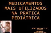 Profª Mariane C. A. Franco Pediatra – Neonatologista Medicina/UEPA MEDICAMENTOS MAIS UTILIZADOS NA PRÁTICA PEDIÁTRICA.