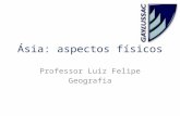 Ásia: aspectos físicos Professor Luiz Felipe Geografia.
