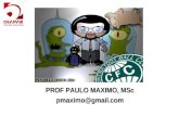PROF PAULO MAXIMO, MSc pmaximo@gmail.com. 0, 1 1B = 8 b 1B = 8 b Bits & bytes.