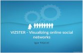 VIZSTER - Visualizing online social networks Igor Marcel.