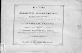 Warren Fabens - Datos Santo Domingo Discurso Sociedad Americana de Geografia y Estadistica Nueva York Abril 1862