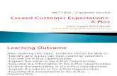 Topic 4 - Exceeding Customer Expectations(1) (2)