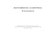 Automatic Control Exercise
