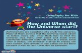 How and When did the Universe start? - Mocomi Kids