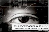 PHOTOGRAPHY. All That You Need to Know - David Codina