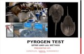 Pyrogen Test (QFRIR)