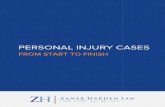 Personal Injury Cases: From Start to Finish