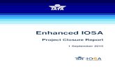 E-IOSA Project Closure Report 2015