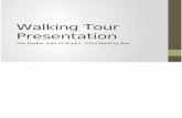 Walking Tour Presentation