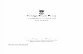 India's Foreign trade policy 2010-11
