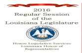 2016 Louisiana Regular Legislative Session Wrap Up