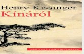 Henry Kissinger - Kináról