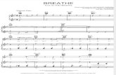 In the Heights - Breathe (Sheet Music)