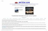 Troubleshoot Automatic Climate Control System