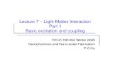 Lecture 7 - Jan 26
