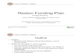 Reston Funding Plan June 2016