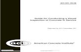 ACI 201.1R Guide to Conducting a Visual Inspection of Concrete in Service