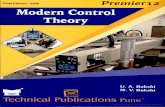 130413747 Modern Control Theory Bakshi