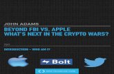 KEYNOTE 1 - John Adams - Beyond FBI v Apple