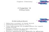 Hidrocarbon Alkynes and Reactions