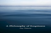 Watson, Gay - A Philosophy of Emptiness