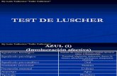 Test de Luscher Ppt by Luis Vallester