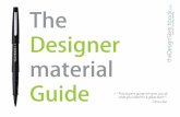 The Designer Material Guide