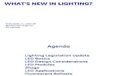 What is New in Lighting GE