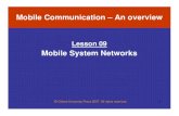 MobileCompChap01L09 Cellular WLAN AdHocNW