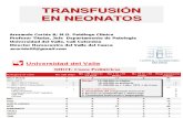 Medicina transfusional en neonatos protocolos de transfusión (1)