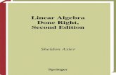 Sheldon Axler - Linear Algebra Done Right - Second Edition