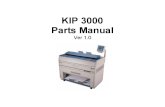 KIP 3000 Parts Manual Ver 1
