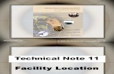 Ch 11A. Technical Note Facility Location