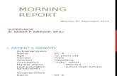 Morning Report 9 September 2013