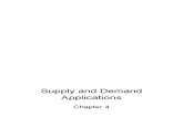 Supply and Demand Applications - Chapter 4