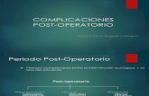 03. Complicaciones Post-operatorio