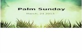 Palm Sunday (Tag) - Mar24 Sgbc