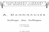 Dannhauser - Solfege Des Solfeges Book 1_k2opt
