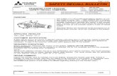 Mitsubishi Transfer Case Recall Bulletin