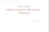 HPD Creative HR Policy