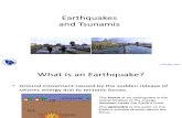 Earthquakes and Tsunamis - Environmental Engineering - Lecture Slides PDF