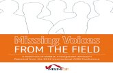 Missing Voices From the Field - A Select